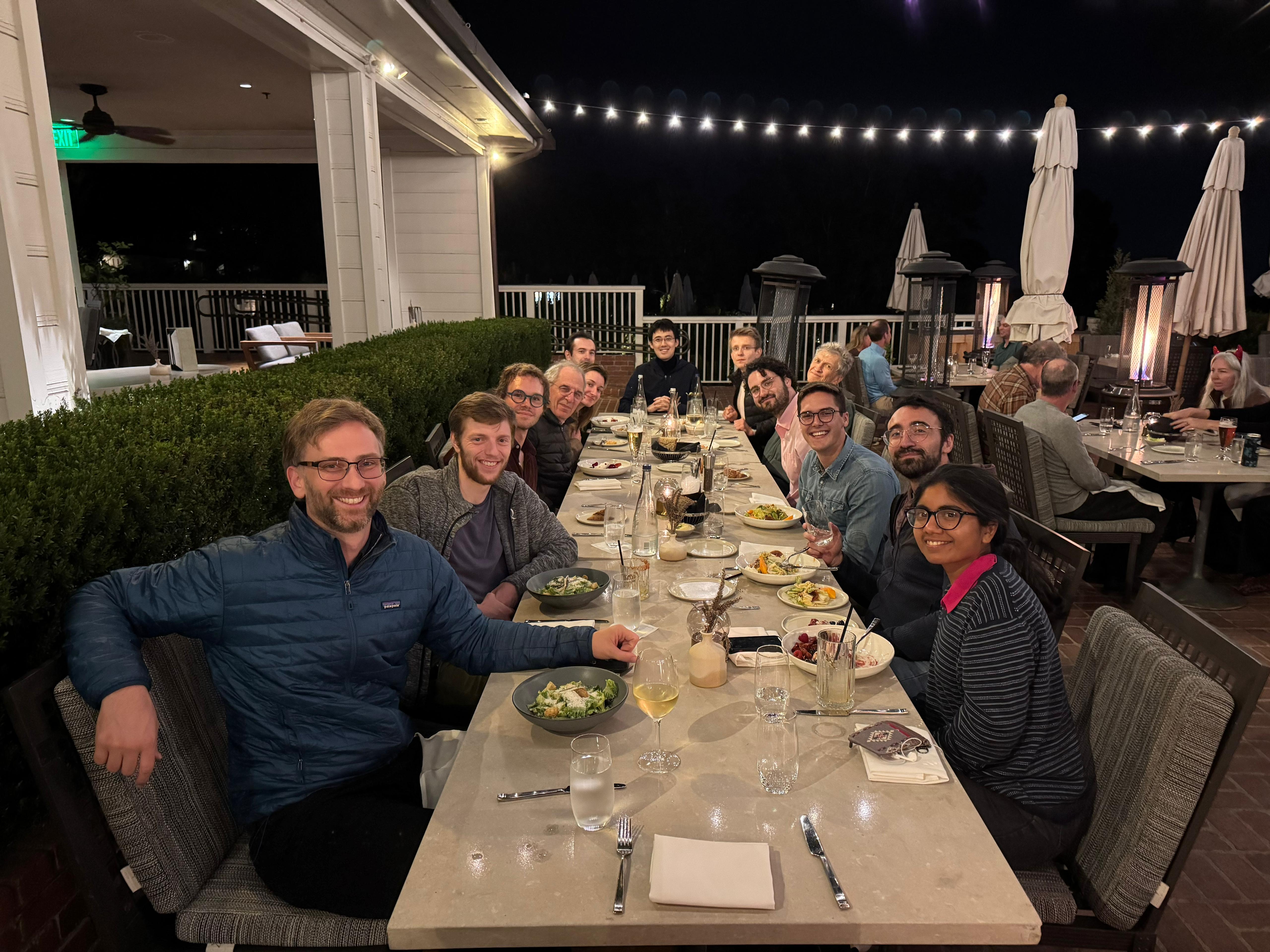 dinner at El Encanto